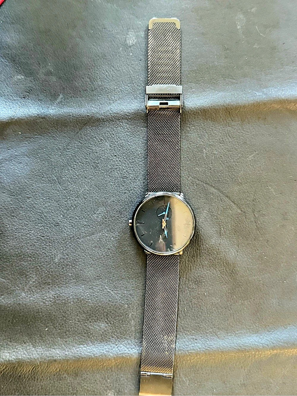 Lavaredo Quartz Watch Stainless Steel Black Dial